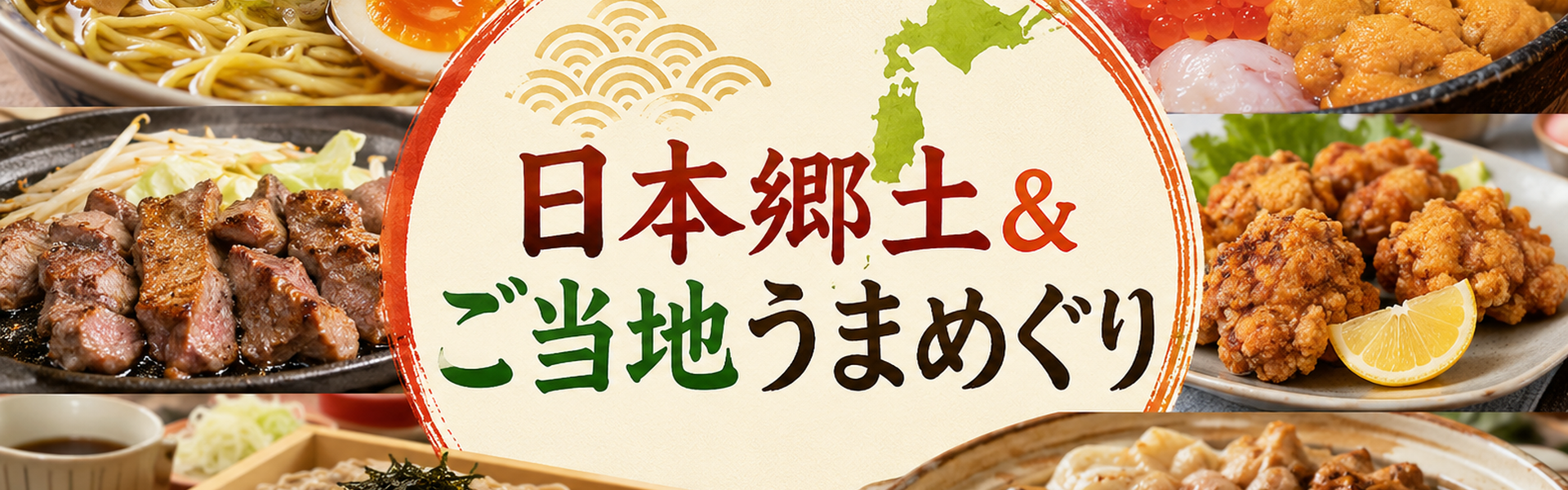 日本郷土＆ご当地うまめぐり