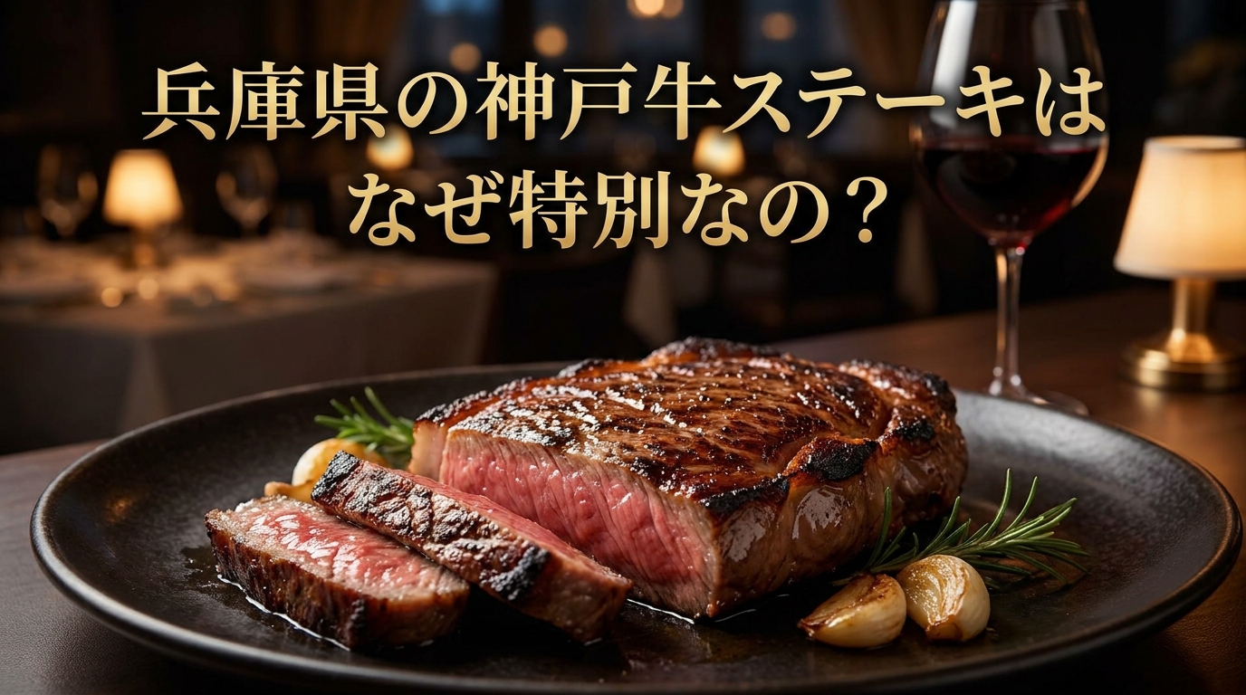兵庫県の神戸牛ステーキはなぜ特別なの?