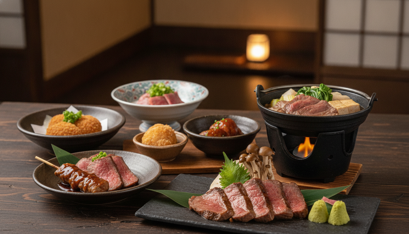 群馬の上州牛料理を堪能するなら何がいい？