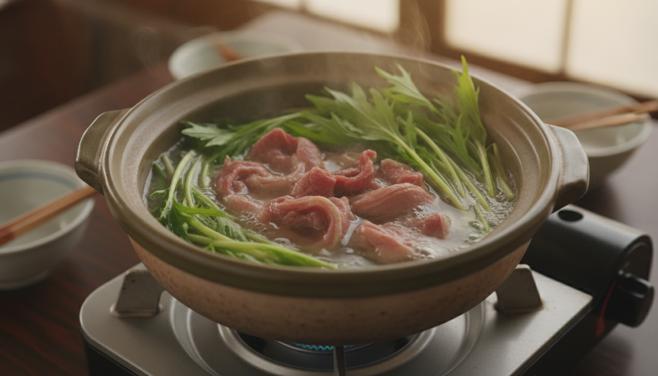 大阪のはりはり鍋、なぜ鯨と水菜なの？