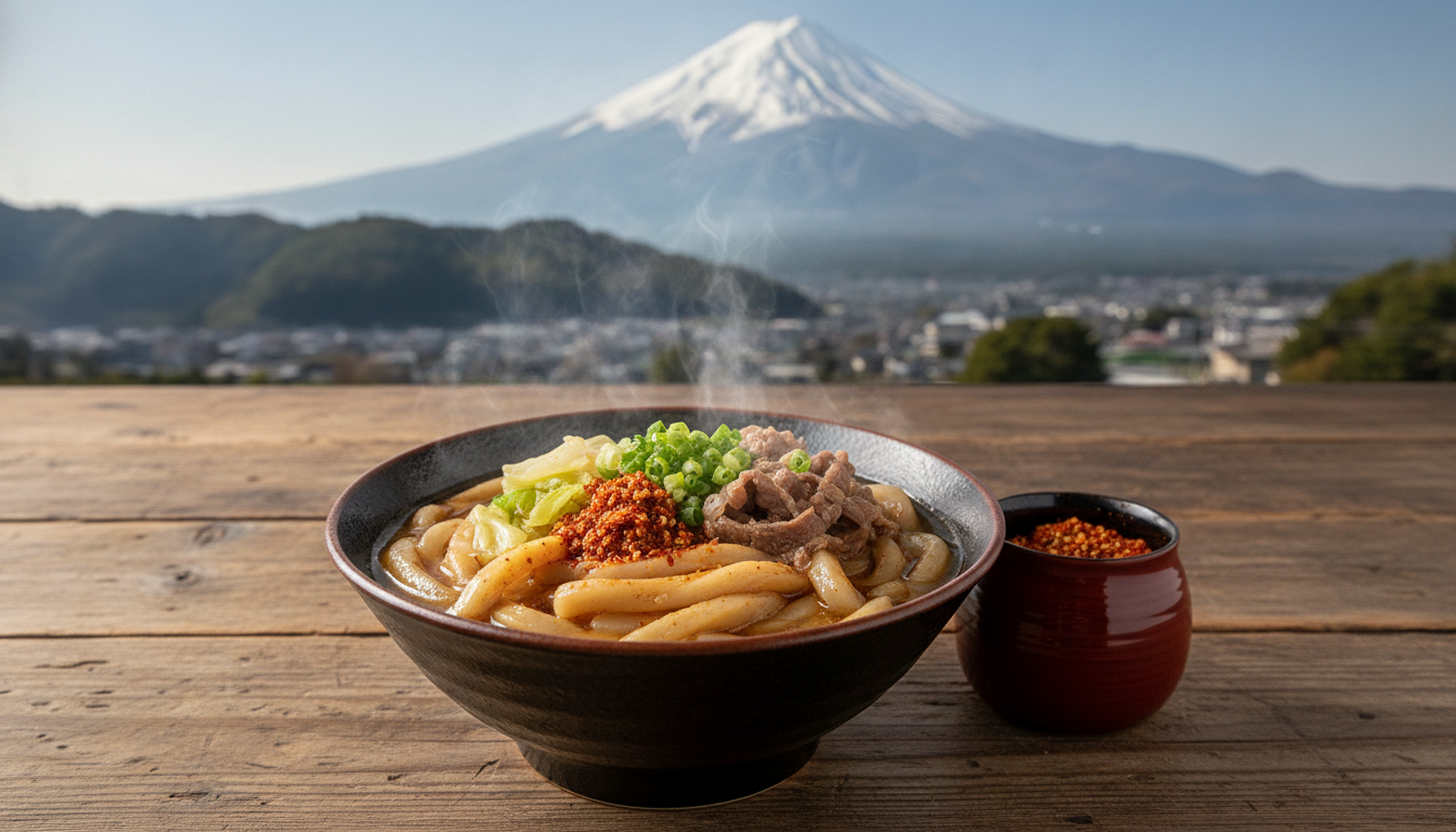 山梨の吉田のうどんとは一体どのようなものなのか?