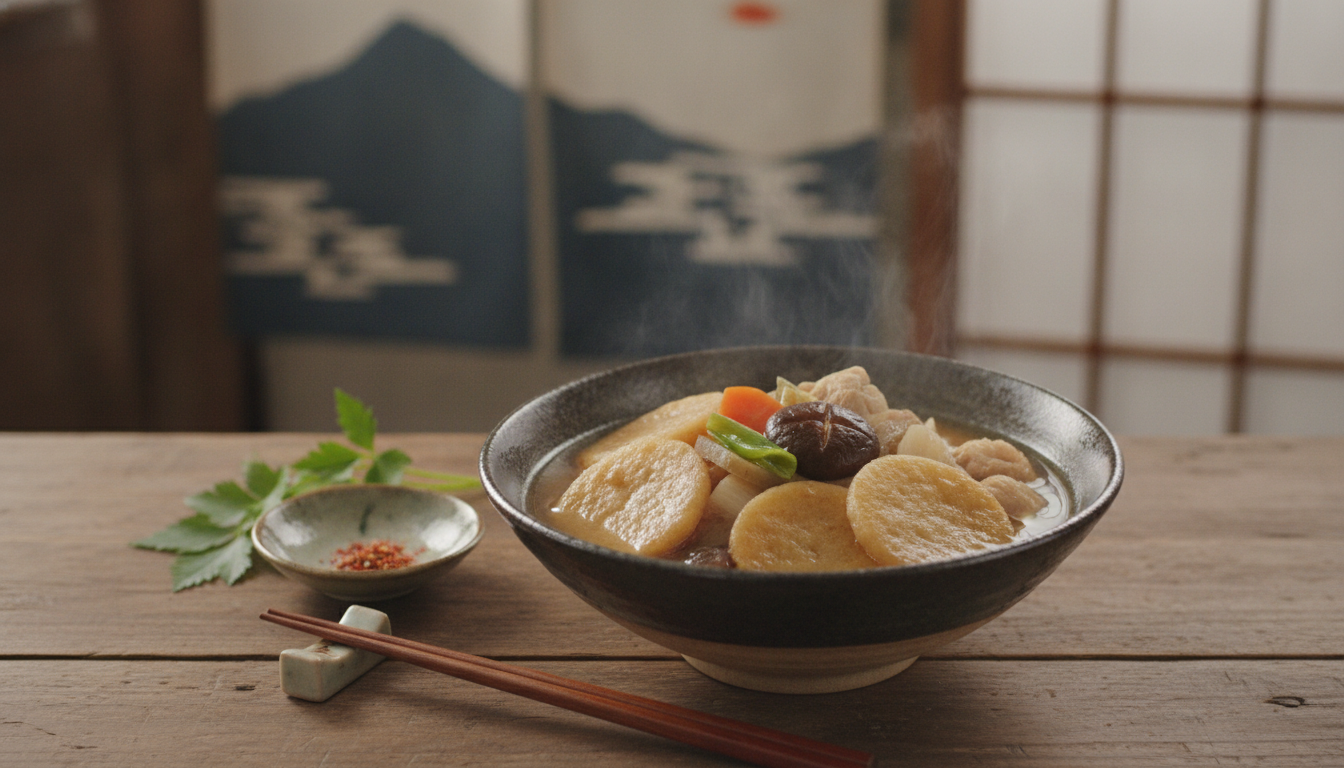 岩手で愛される南部せんべい汁とは？
