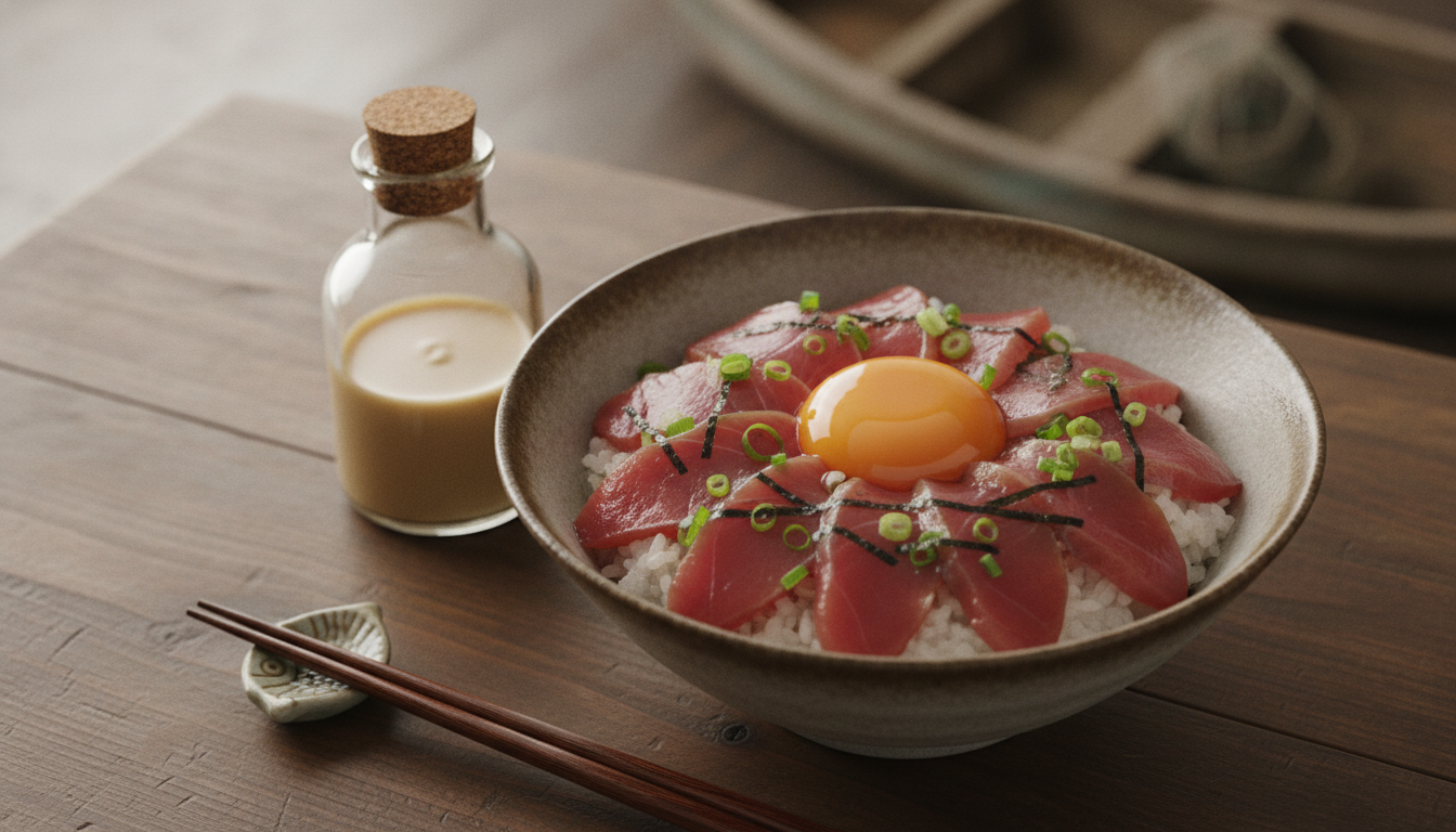 宇和島鯛めしは刺身と卵が織りなす「究極の漁師飯」である
