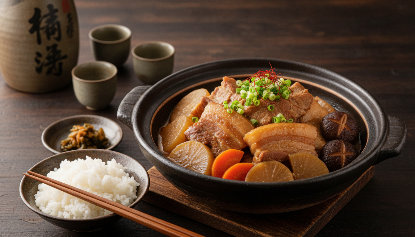 鹿児島の豚骨料理はラーメンとは異なる伝統的な肉料理です