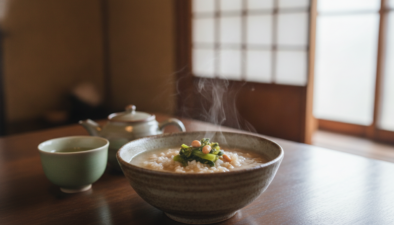 奈良の「ちゃがゆ」は心身を癒やす歴史あるソウルフードです