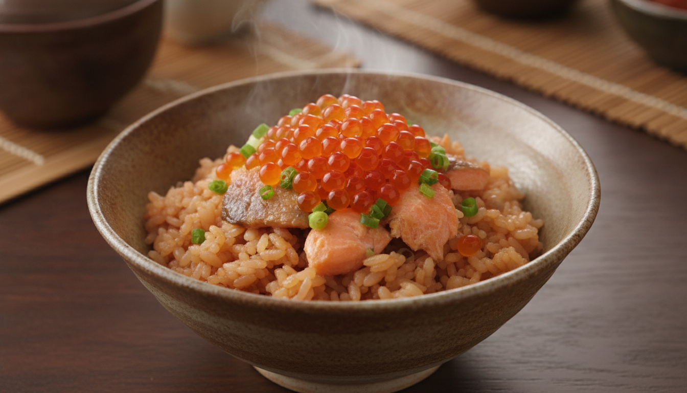 鮭の旨味が凝縮された究極の炊き込みご飯