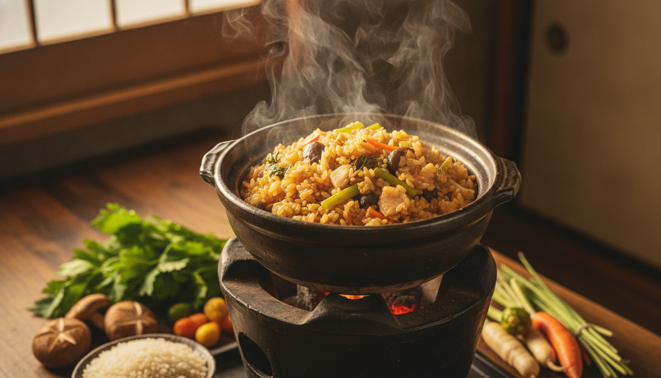 ののこ飯は生米からじっくり炊き上げる唯一無二の郷土料理です