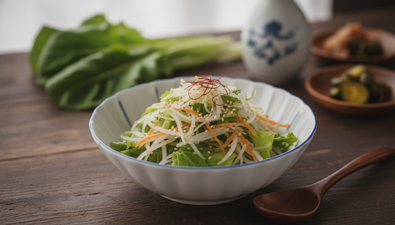 山口県の郷土料理「ちしゃなます」は江戸時代の知恵が詰まった和風サラダです