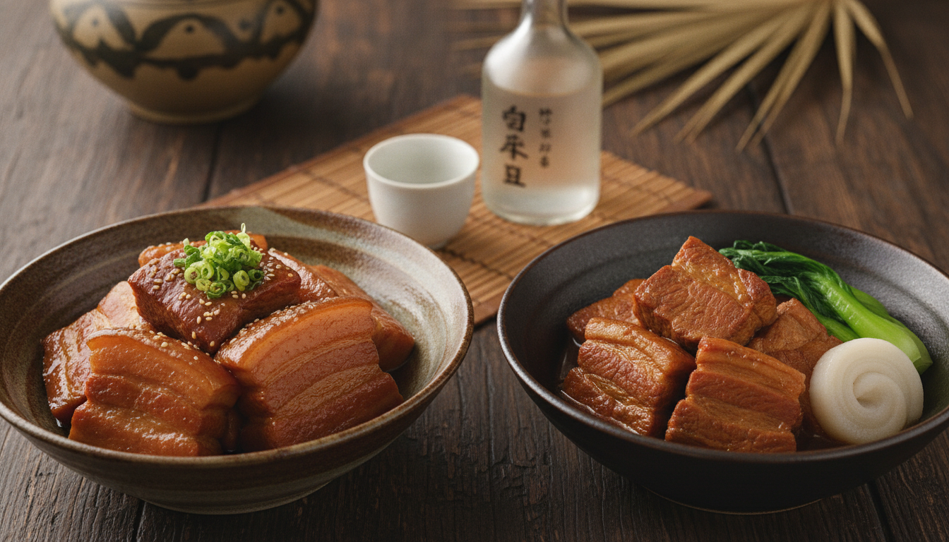 皮付き肉と泡盛が作り出す唯一無二の郷土料理