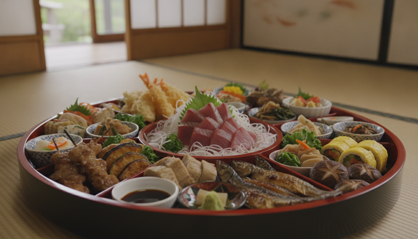 皿鉢料理は特定のメニューではなく「盛り付けの様式」を指す