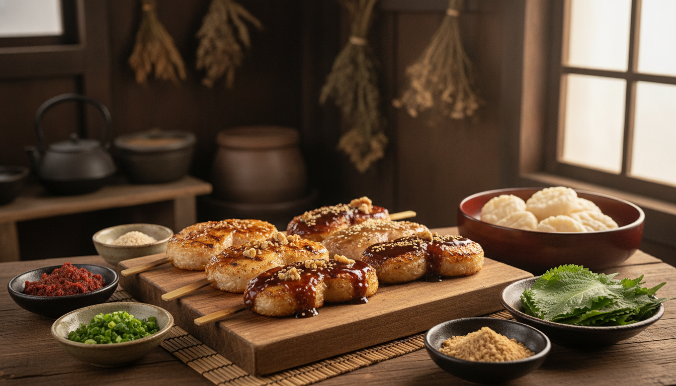 五平餅は中部地方の知恵と文化が凝縮された伝統の味です
