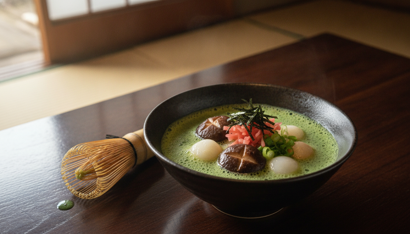 ぼてぼて茶は島根県を代表する「食べるお茶」である