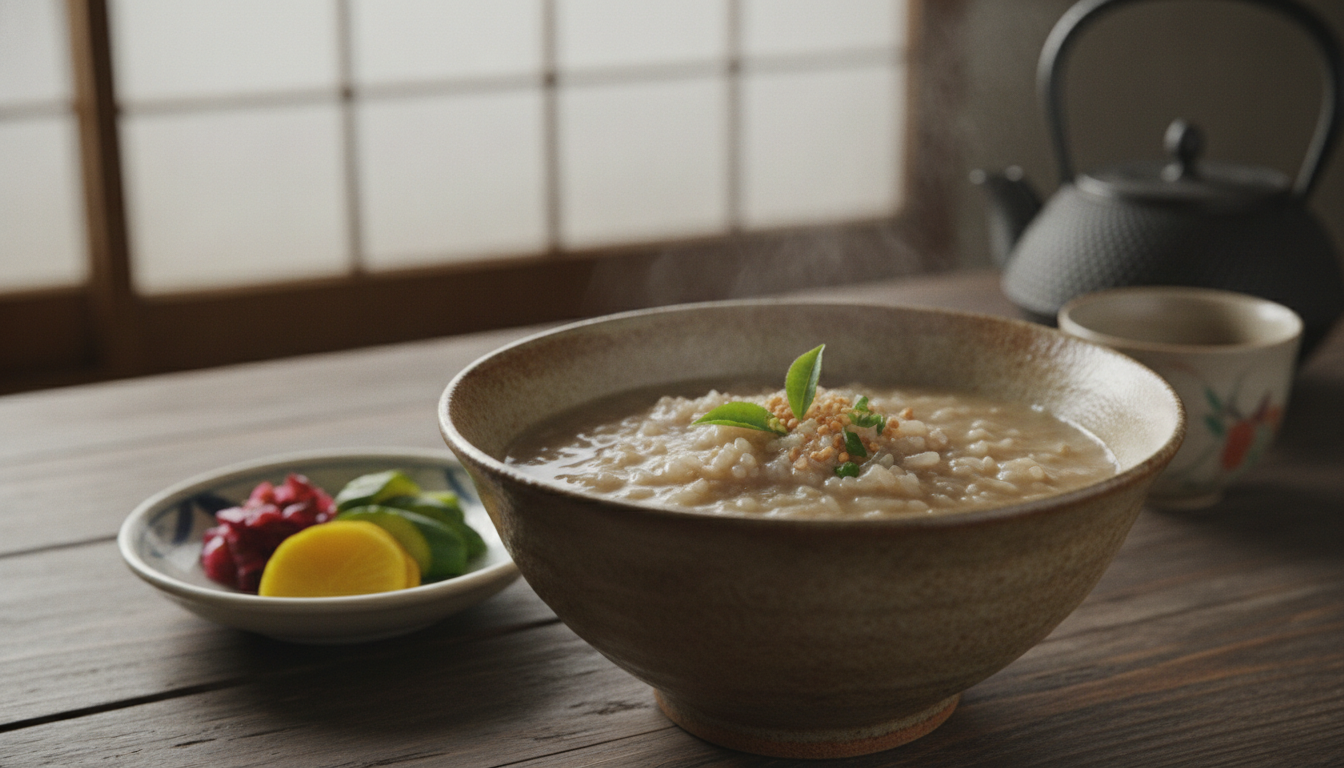 奈良の「ちゃがゆ」は歴史と生活が息づく心温まる郷土料理です