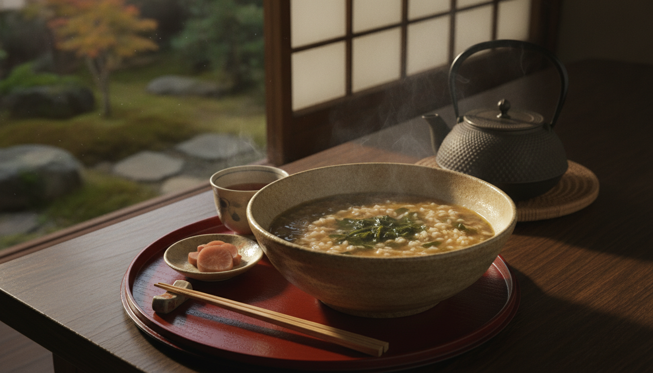 奈良の「ちゃがゆ」が長く愛され続ける背景