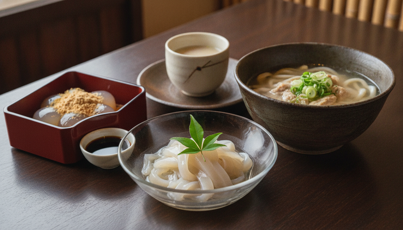 奈良が誇る伝統の吉野葛料理とは何か