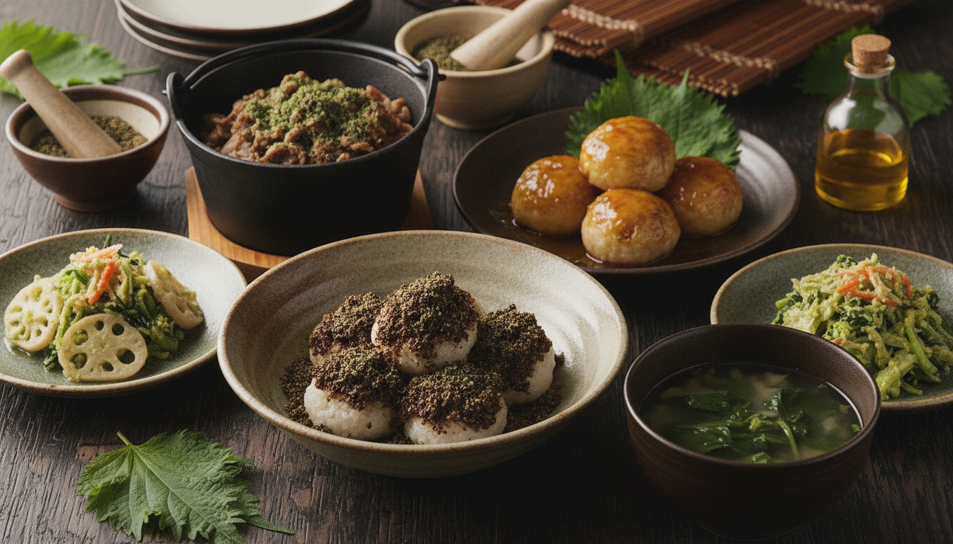 福島を代表するえごま料理の具体例