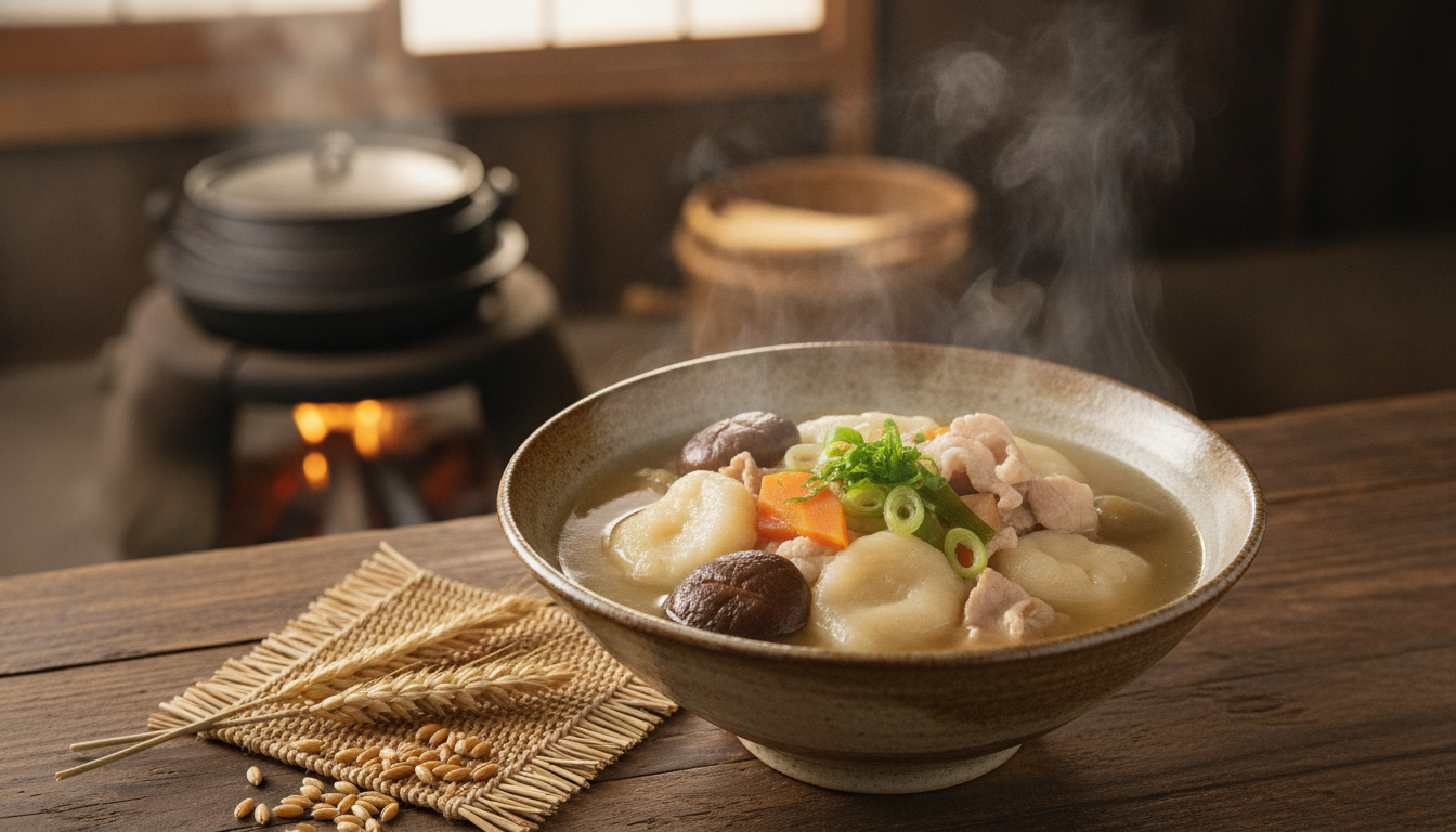佐賀のだご汁は麦作の歴史が生んだ郷土食
